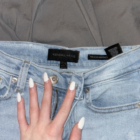 kendall and kylie straight leg jeans size 0/24 - Picture 4 of 4
